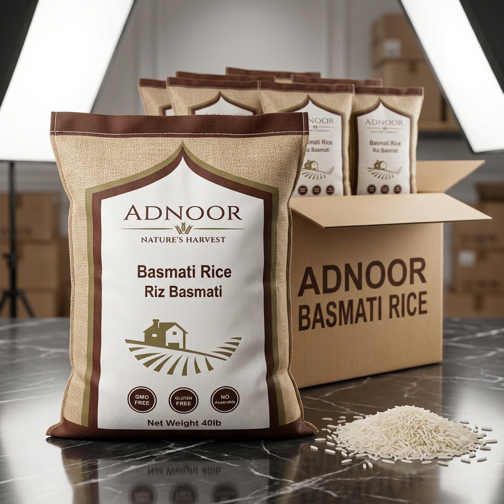 Bulk Basmati Rice Adnoor Basmati Rice Wholesale Distributor in Canada | Shahriar Distribution